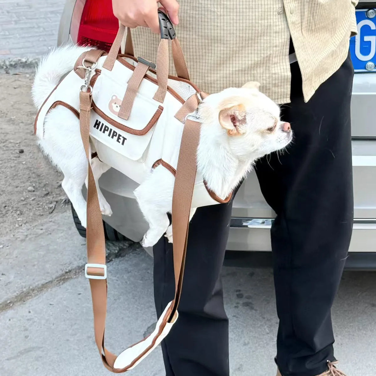 New Pet Backpack Carrier Breathable Shoulder Bag for Travel Walking Outdoor Pet Supplies Comfortable And Safe Pet Bag