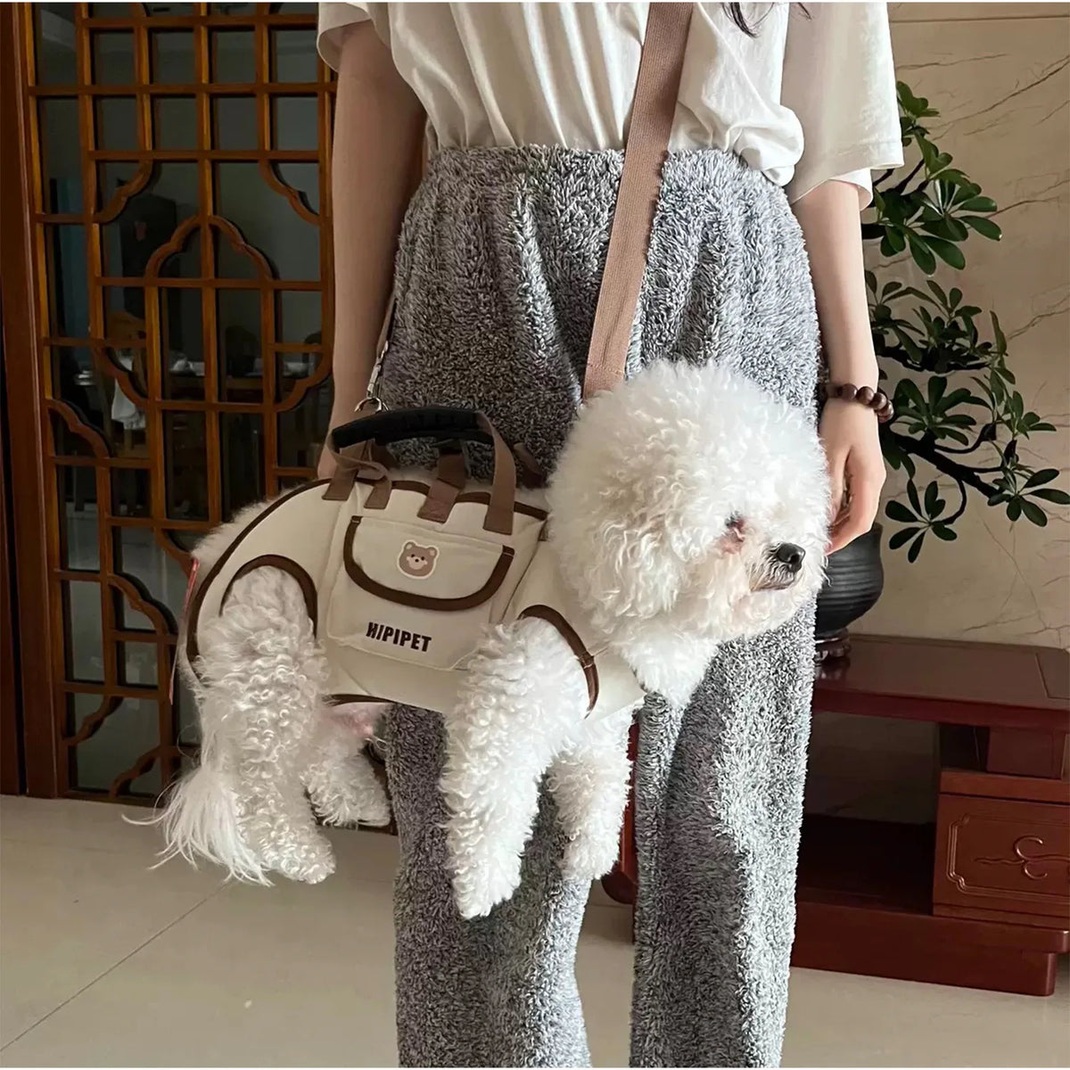 New Pet Backpack Carrier Breathable Shoulder Bag for Travel Walking Outdoor Pet Supplies Comfortable And Safe Pet Bag