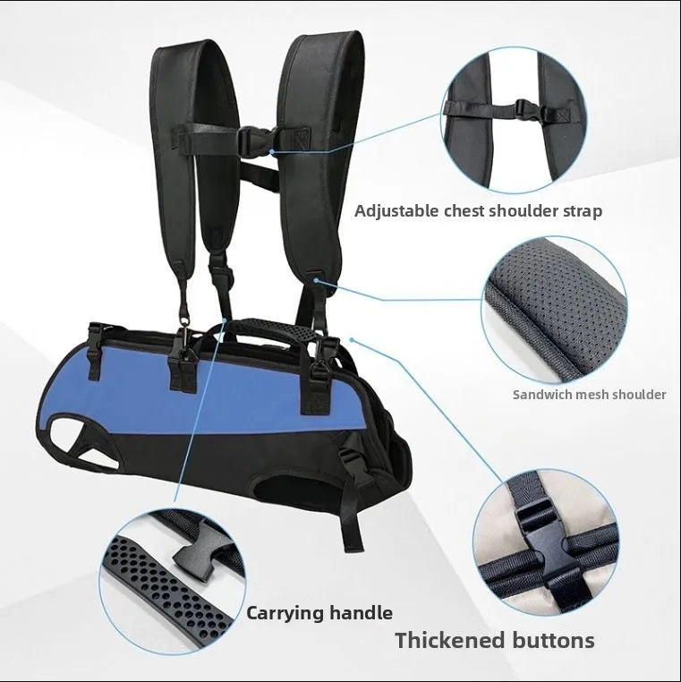 New Pet Backpack Carrier Breathable Shoulder Bag for Travel Walking Outdoor Pet Supplies Comfortable And Safe Pet Bag