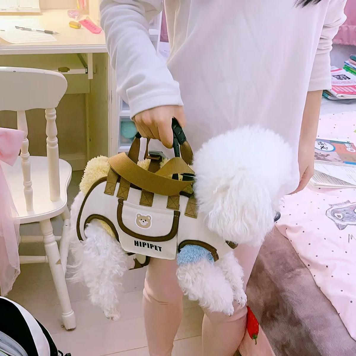 New Pet Backpack Carrier Breathable Shoulder Bag for Travel Walking Outdoor Pet Supplies Comfortable And Safe Pet Bag